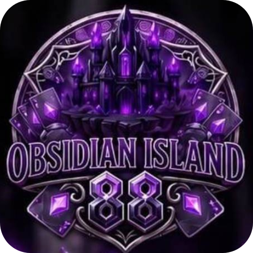 Obsidian Island 88 Casino Logo